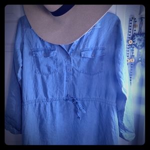 Light denim dress